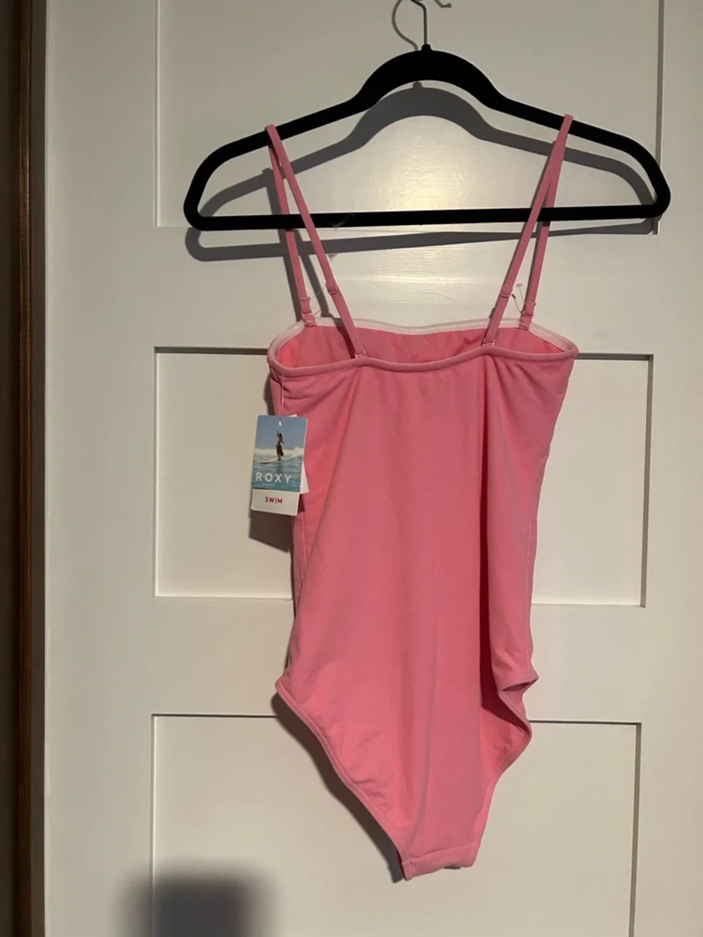 Roxy Sachet Pink Sun Click One-Piece Swimsuit Size Small New